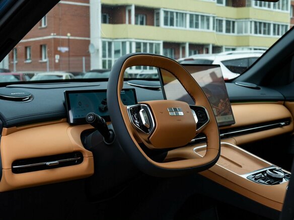 2026 Geely EX5 Гибрид EM-R, синий, 3829990 рублей - вид 6