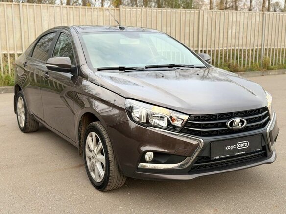 2021 Lada (ВАЗ) Vesta I, коричневый, 1037000 рублей