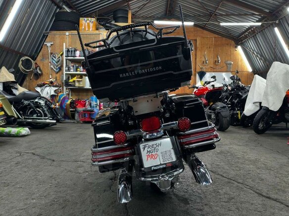 2012 Harley-Davidson Electra Glide, чёрный, 1120000 рублей - вид 6