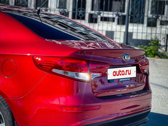 2015 Kia Rio III Рестайлинг, красный, 1050000 рублей - вид 6