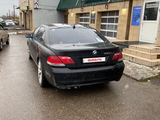 2005 BMW 7 серии Long 750Li IV (E65/E66) Рестайлинг, чёрный, 720000 рублей, вид 3