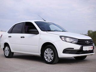 2018 Lada (ВАЗ) Granta I Рестайлинг, белый, 479008 рублей, вид 3