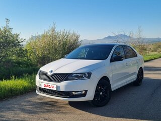 2017 Skoda Rapid I Рестайлинг, белый, 1450000 рублей, вид 3