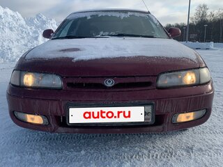 1993 Mazda 626 IV (GE), красный, 70000 рублей, вид 2
