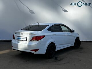 2015 Hyundai Solaris I Рестайлинг, белый, 995000 рублей, вид 5