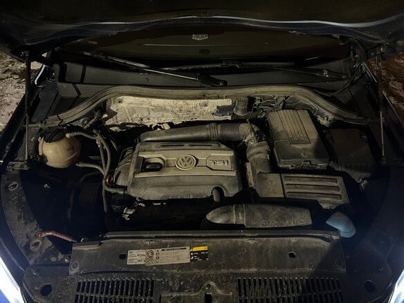 2012 Volkswagen Tiguan I Рестайлинг, серый - вид 12