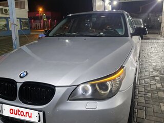 2009 BMW 5 серии 535i V (E60/E61) Рестайлинг, серебристый, 1500000 рублей, вид 3