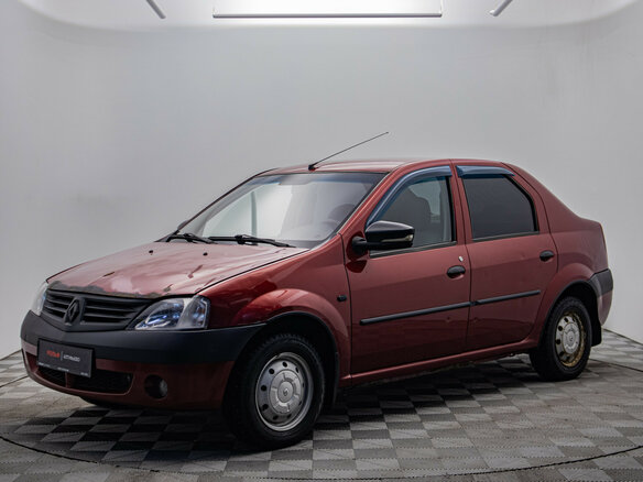 2009 Renault Logan I, красный