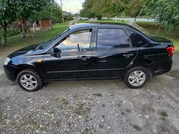 2012 Lada (ВАЗ) Granta I, синий, 325000 рублей - вид 2