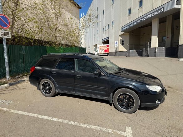 2005 Subaru Outback III, чёрный, 850000 рублей - вид 3