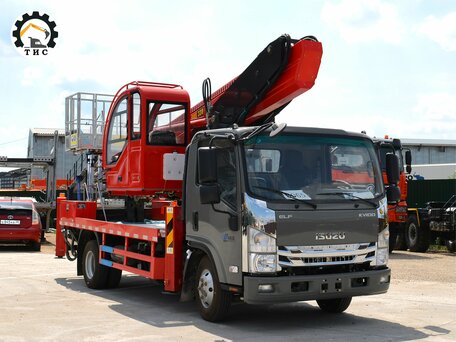 2026 Isuzu Автовышки, красный, 6326060 рублей, вид 3