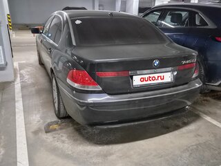 2002 BMW 7 серии Long 745Li IV (E65/E66), чёрный, 1100000 рублей, вид 3
