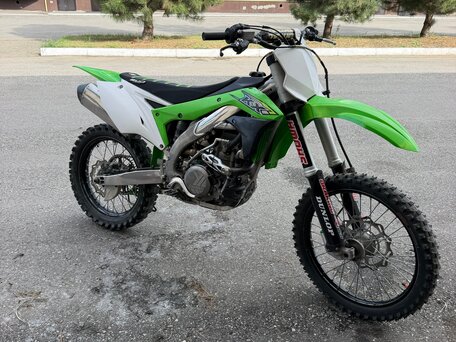 2017 Kawasaki KX 450, зелёный, 400000 рублей, вид 2