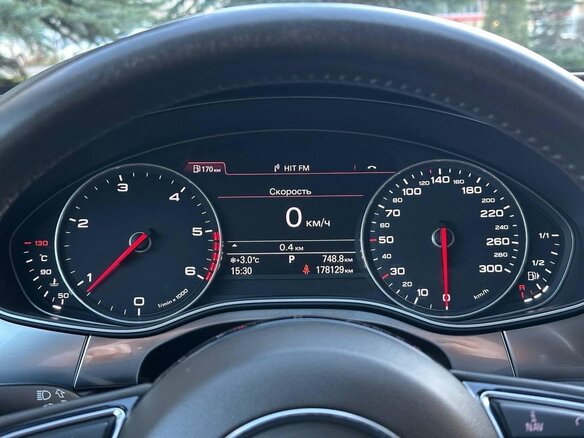 2012 Audi A7 S-tronic I (4G), коричневый, 2350000 рублей - вид 7