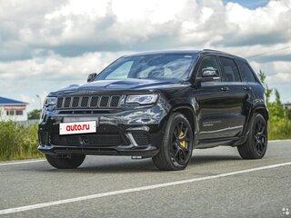 2018 Jeep Grand Cherokee Trackhawk IV (WK2) Рестайлинг, чёрный, 9000000 рублей, вид 3