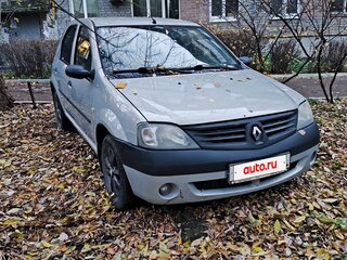2009 Renault Logan I, серый, 305000 рублей, вид 1