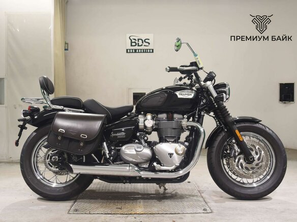 2024 Triumph Bonneville Speedmaster, чёрный, 1377000 рублей