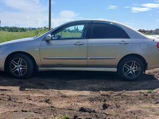 2007 Kia Cerato I Рестайлинг, золотистый, 295000 рублей, вид 4