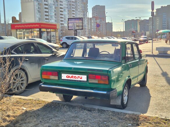 2005 Lada (ВАЗ) 2107, зелёный, 120000 рублей - вид 6
