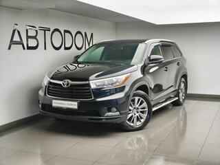 2015 Toyota Highlander III (XU50), чёрный, 2617000 рублей, вид 1