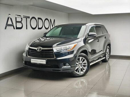 2015 Toyota Highlander III (XU50), чёрный, 2563000 рублей, вид 1