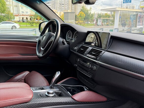 2008 BMW X6 30d I (E71), красный - вид 11