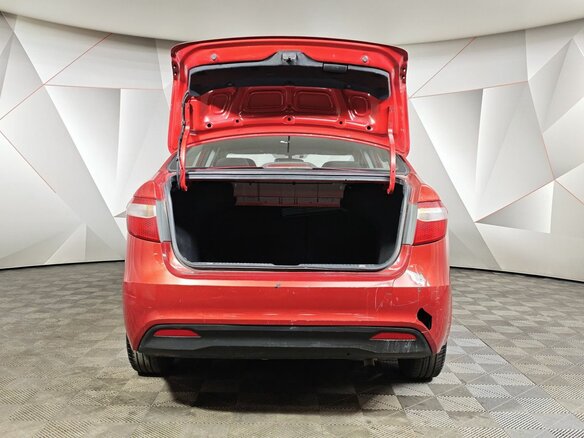2012 Kia Rio 5-speed III, красный, 411000 рублей - вид 9