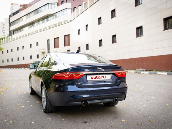 2017 Jaguar XF II, синий, 3500000 рублей - вид 30
