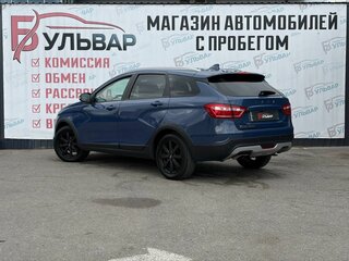 2018 Lada (ВАЗ) Vesta SW Cross I, синий, 1066000 рублей, вид 4