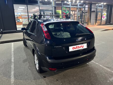 2007 Ford Focus II, чёрный, 390000 рублей, вид 3