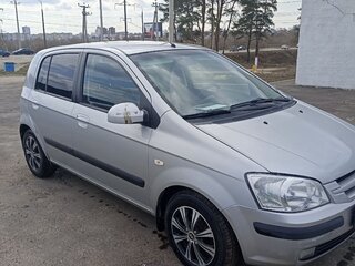 2004 Hyundai Getz I, серебристый, 320000 рублей, вид 5