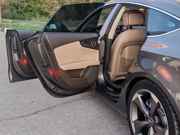 2013 Audi A7 S-tronic I (4G), серый, 2450000 рублей - вид 25
