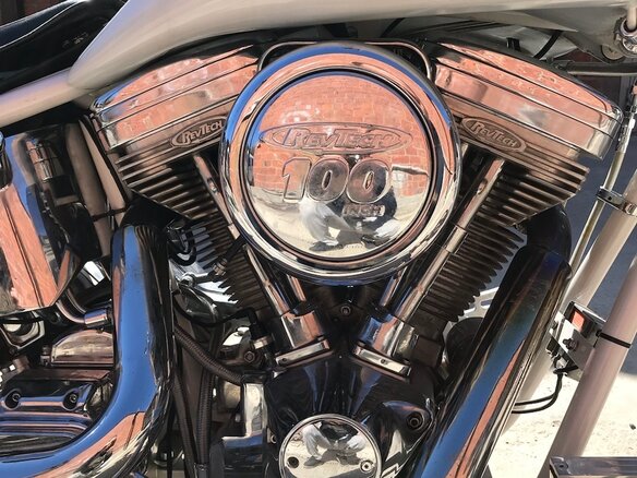 2003 Harley-Davidson Softail Custom, белый, 800000 рублей