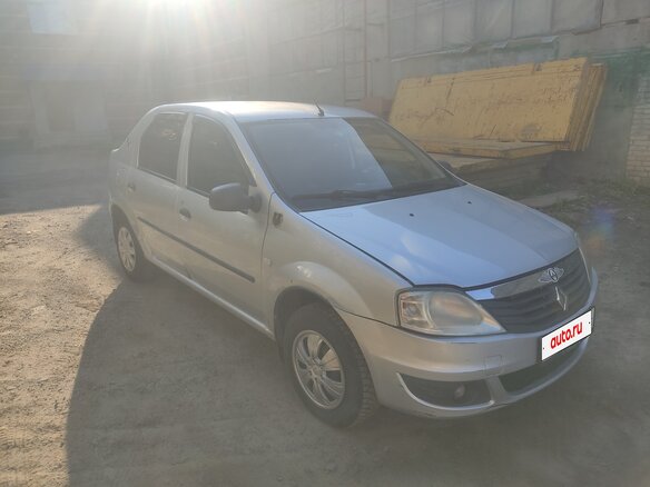 2012 Renault Logan I Рестайлинг, серый, 240000 рублей