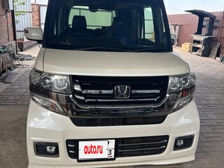 2017 Honda N-BOX I Рестайлинг, белый, 920000 рублей, вид 2