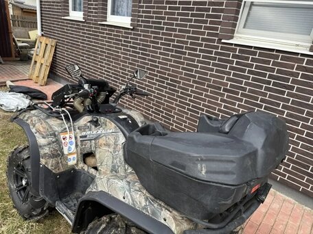 2013 Yamaha Grizzly 550, серый, 810000 рублей, вид 5