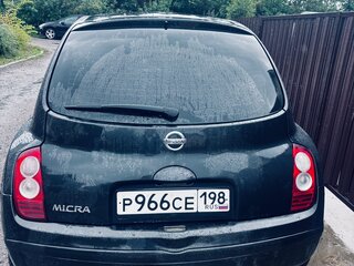 2006 Nissan Micra III (K12), чёрный, 385000 рублей, вид 2