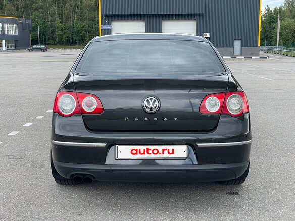 2008 Volkswagen Passat B6, чёрный, 1050000 рублей - вид 5