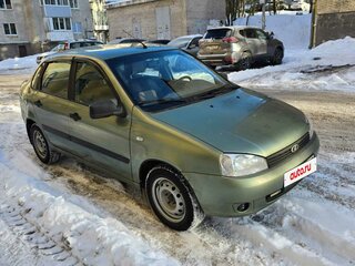2008 Lada (ВАЗ) Kalina I, зелёный, 305000 рублей, вид 2