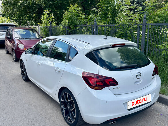 2012 Opel Astra J, белый, 945000 рублей - вид 19