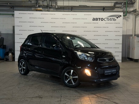 2012 Kia Picanto II, чёрный, 579000 рублей, вид 3