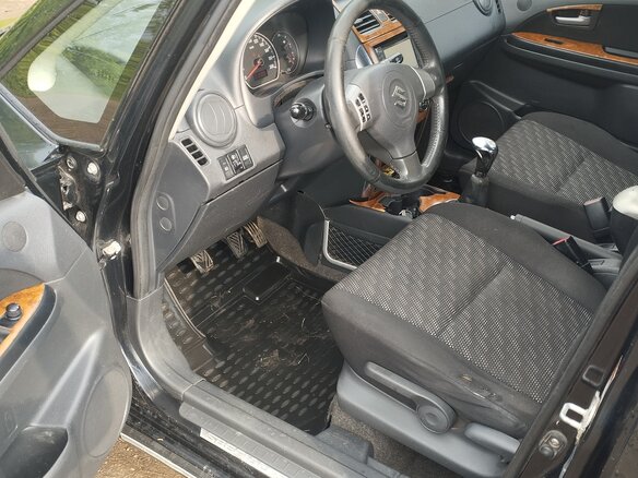 2007 Suzuki SX4 I (Classic), чёрный - вид 11
