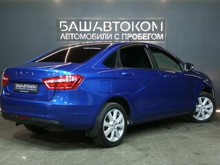 2021 Lada (ВАЗ) Vesta I, синий, 930000 рублей, вид 4