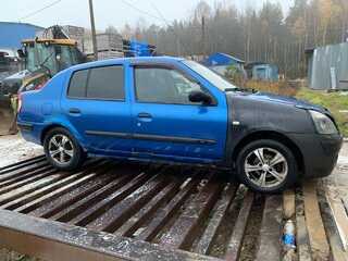 2005 Renault Symbol I Рестайлинг, синий, 200000 рублей, вид 5