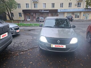 2010 Renault Logan I Рестайлинг, бежевый, 190000 рублей, вид 1
