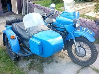 1993 Урал ИМЗ-8.103, голубой, 450000 рублей, вид 4