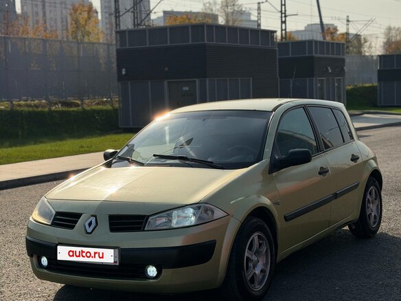 2003 Renault Megane II, зелёный - вид 6