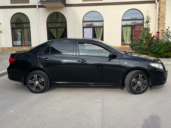 2007 Toyota Corolla AMT X (E140, E150), чёрный, 750000 рублей - вид 8