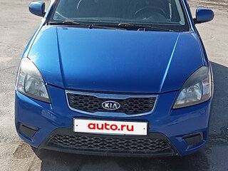 2011 Kia Rio II Рестайлинг, синий, 450000 рублей, вид 2