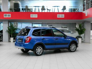 2018 Lada (ВАЗ) Kalina Cross II, синий, 655000 рублей, вид 2